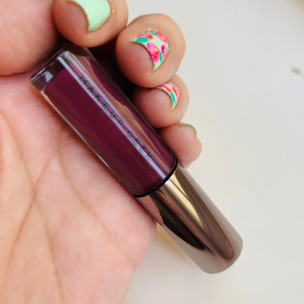 New NIB Makeup Geek 2 piece Kaleidoscope duo chrome pigment & lip glaze …